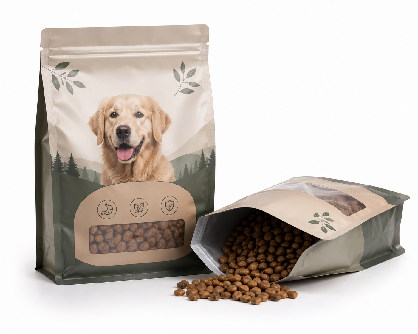 Custom Pet Food Mylar Bags